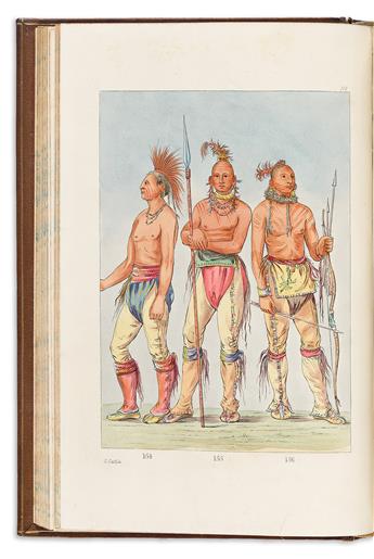 (AMERICAN INDIANS.) George Catlin. Illustrations of the Manners, Customs, and Condition of the North American Indians.